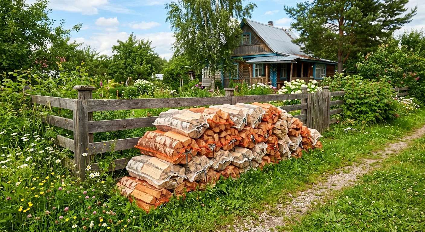 Дрова для дачи в Оренбурге