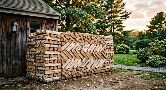 Укладка дров в Оренбурге, улица Парковая, 36